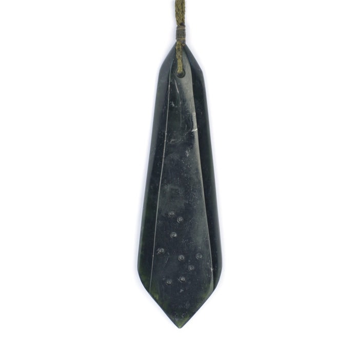 Tangiwai pounamu Matariki pendant