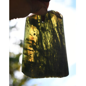 Large Tangiwai pounamu pendant